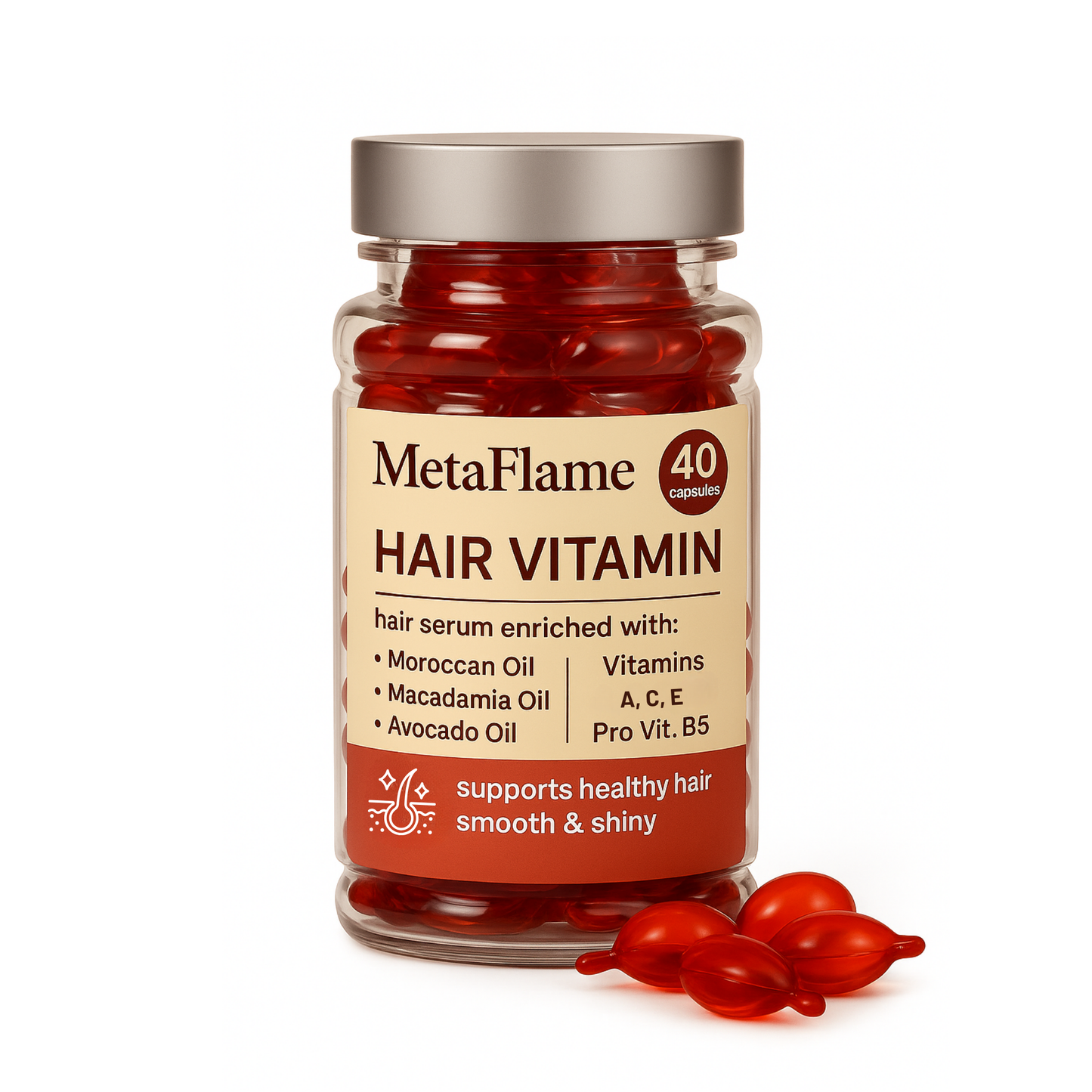 METAFLAME™ Radiant Hair Treatment Capsules