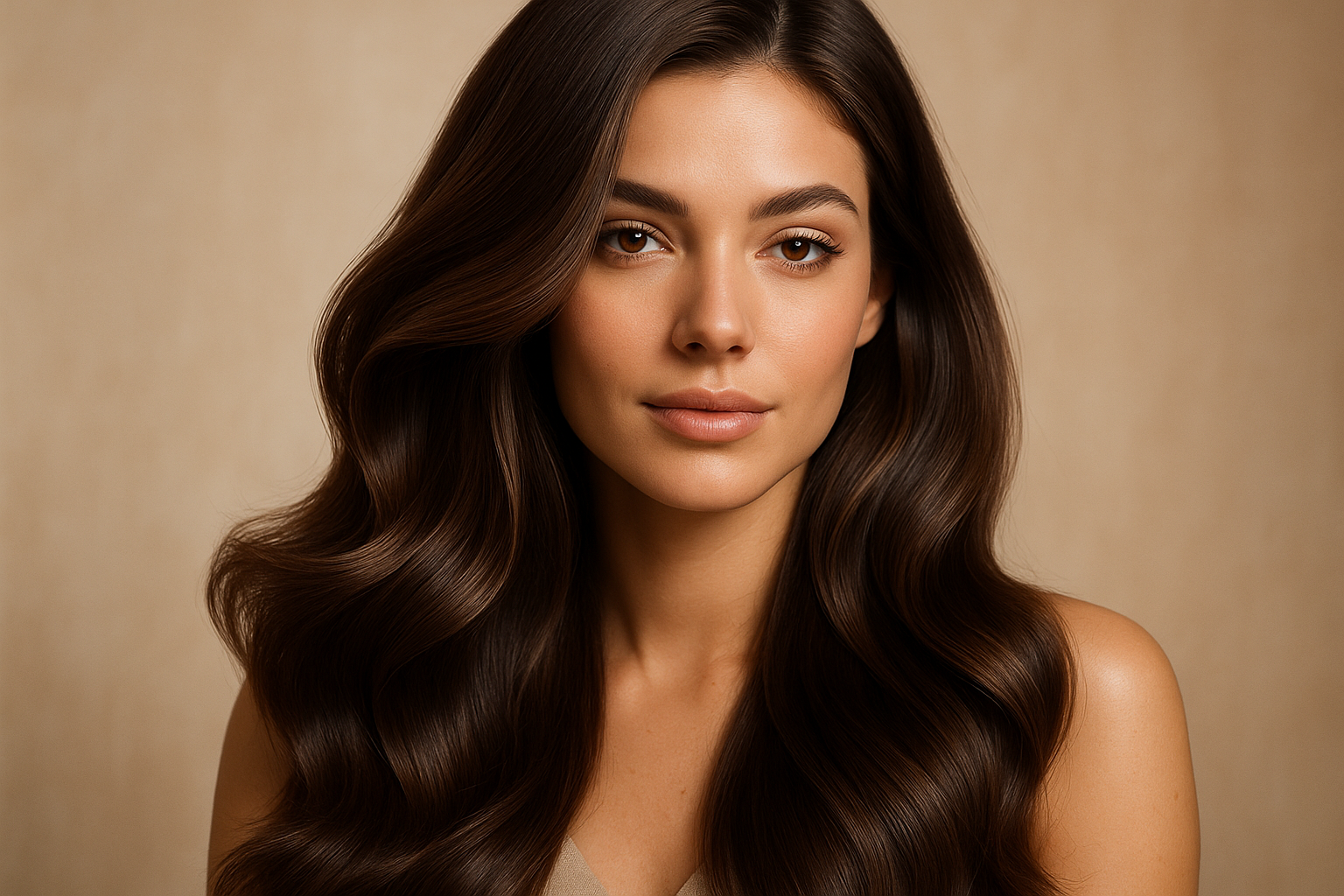 women with very beautiful hair, image should be for a home page of a website about hair oil